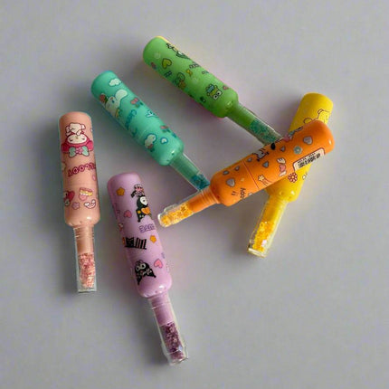 Cute Glitter Bottle Shape Highlighter - Kids Love Gifts