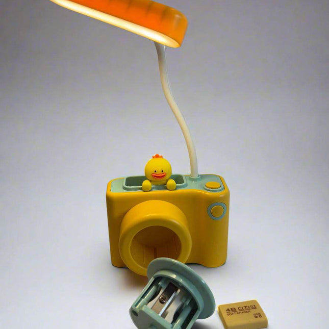 Camera Sharpener and Eraser study lamp - Kids Love Gifts