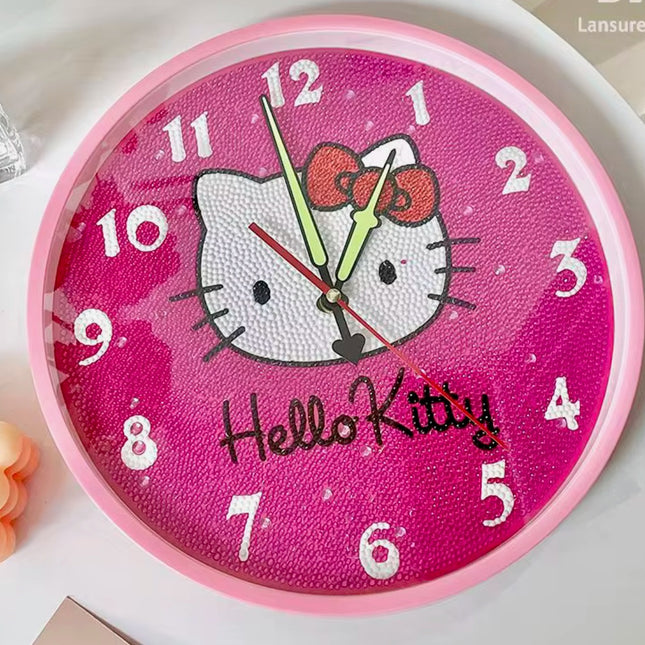 DIY Diamond Kids Activity Gems Clock