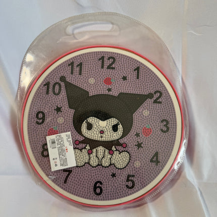 DIY Diamond Kids Activity Gems Clock