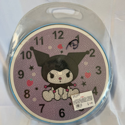 DIY Diamond Kids Activity Gems Clock