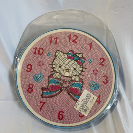 DIY Diamond Kids Activity Gems Clock