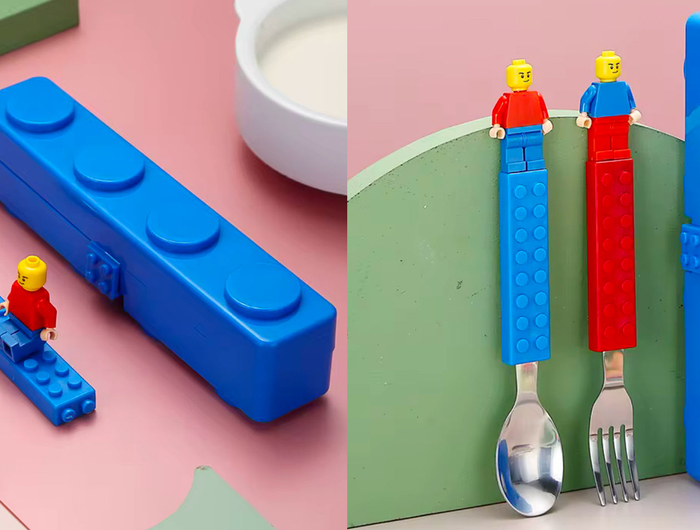<h2>Lego Spoon and Fork for Kids</h2>