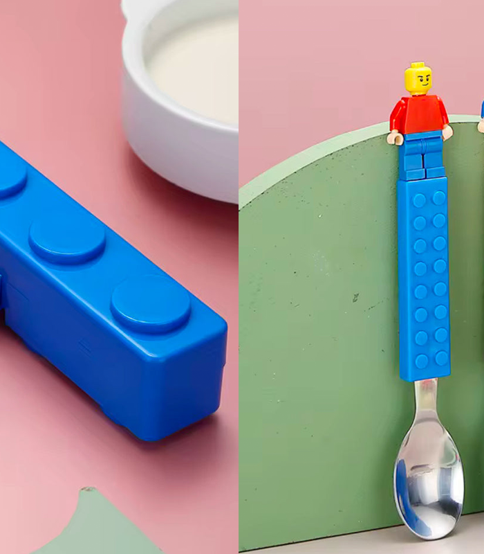 <h2>Lego Spoon and Fork for Kids</h2>